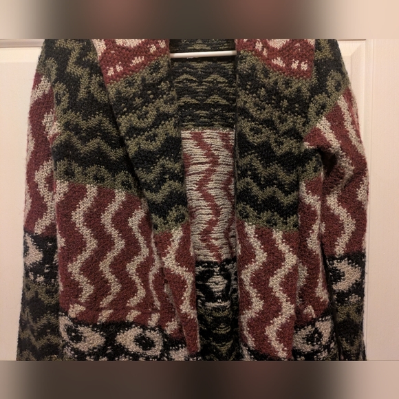 Vintage Y2K Abercrombie & Fitch Wool Knit Hooded Sweater XS Excellent Condition - Picture 3 of 11